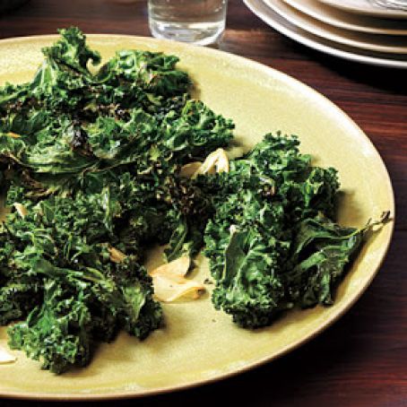 Garlic Roasted Kale