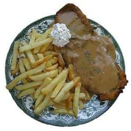 Zwiebelschnitzel