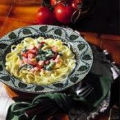 Healthy Fettuccine Primavera