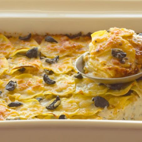 Black Olive Potato Gratin