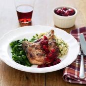 Berry-Balsamic Pork Chops
