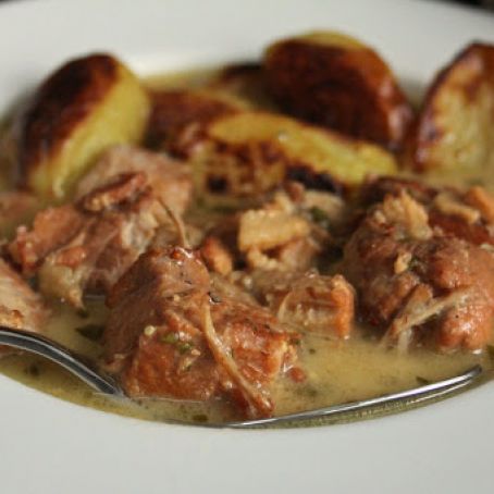 Creamy Pork & Cider Stew