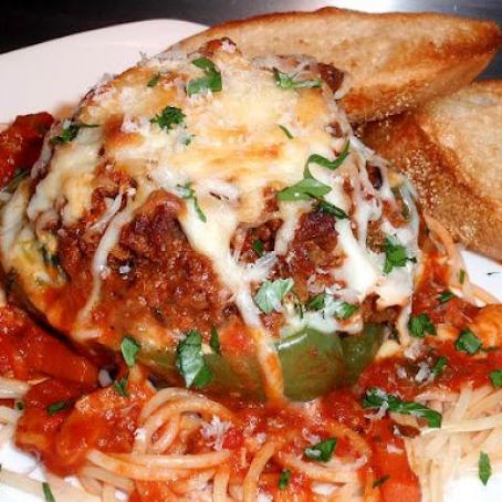 Lasagna Stuffed Peppers