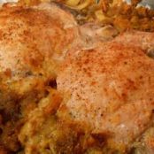 Stuffed Pork Chop Casserole