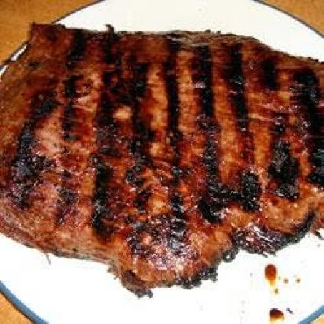 Barbequed Marinated Flank Steak