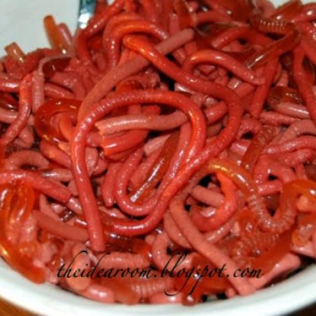 Jell-O Blood Worms