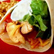 Easy Crockpot Chicken Fajitas