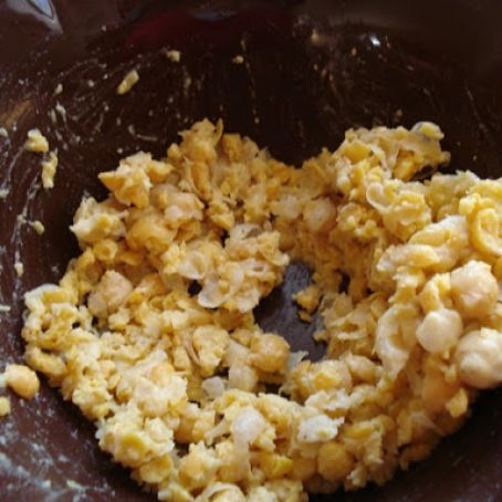 Garbanzos - Garlicky Chickpea Mash