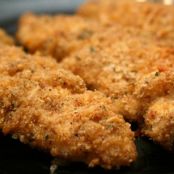 Kittencal's Moist Cheddar-Garlic Oven Fried Chicken Breast