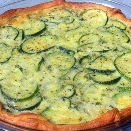 Zucchini Crescent Pie