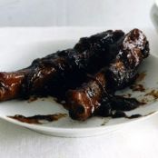 PORK  RIBS WITH BLACK VINEGAR SAUCE