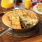 Potato Frittata With Prosciutto & Gruyère