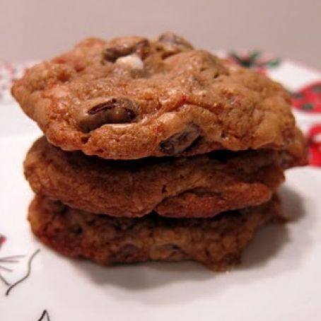 Peppermint Chocolate Chip Cookies