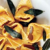 BUTTERNUT SQUASH CAPPELLACCI w/SAGE
