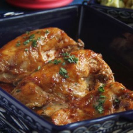 Oven-Roasted BBQ Chicken