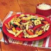 GRILLED VEGGIE PASTA   (penzey's)