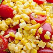 Fresh Grilled Corn and Tomato Salad