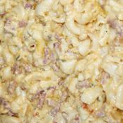 Alien BBQ Beef Mac and Cheese