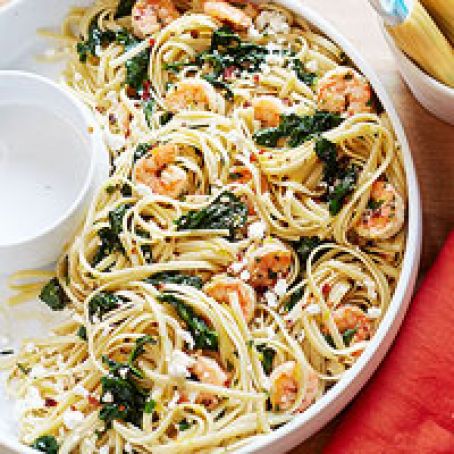 Shrimp, Lemon & Feta