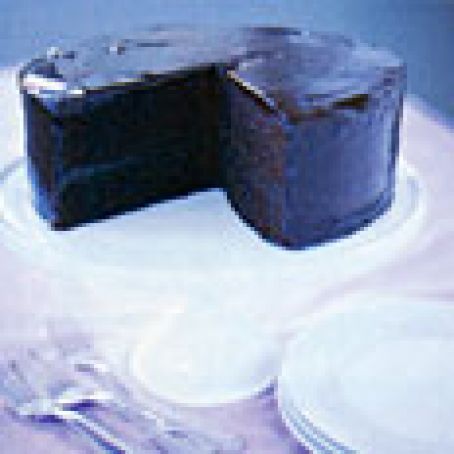 Double Chocolate Layer Cake