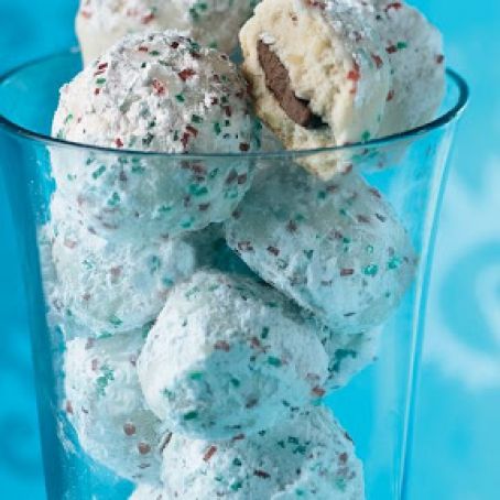 Chocolate-Filled Russian Tea Cakes