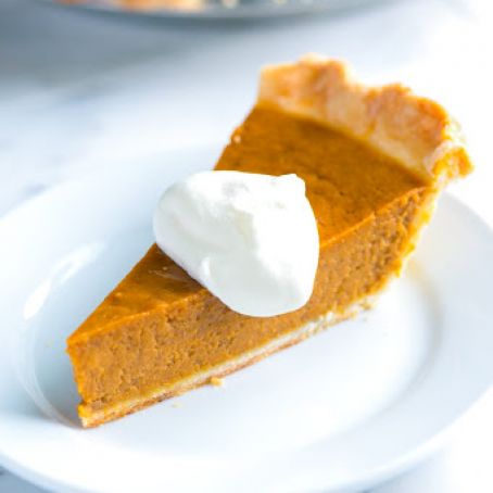Pumpkin Pie Recipe***