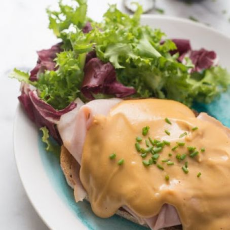 Ham Welsh Rarebit