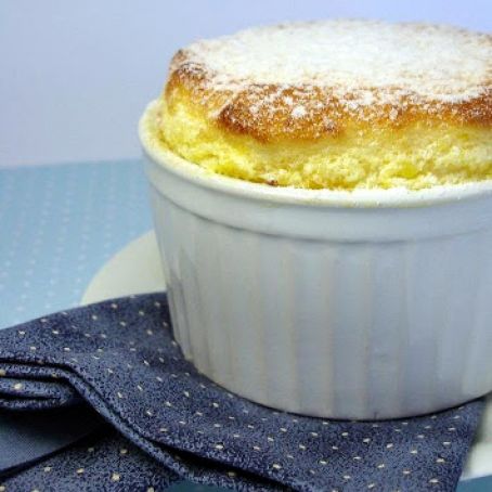 Apricot honey soufflé