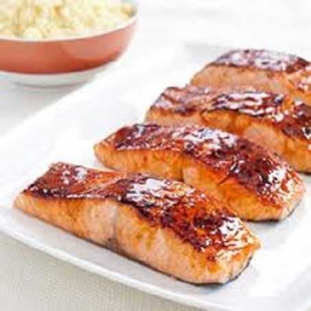 Maple-glazed Salmon