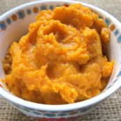 Mashed Red Curry Sweet Potatoes