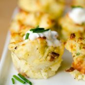Cheesy Mashed Potato Puffs