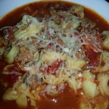 Italian Sausage Soup with Tortellini