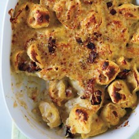 Baked Tortellini with Bacon