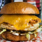 Smoky and Sweet Chicken Burgers