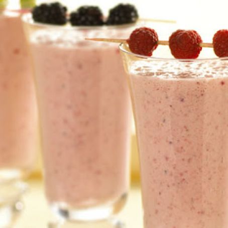 Banana-Berry Breakfast Shake