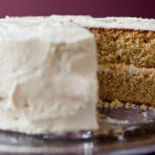 Almond Birthday Cake With Sherry-Lemon Buttercream