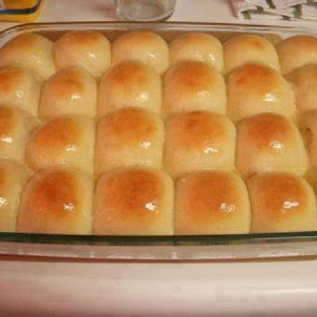 Easy Big Fat Yeast Rolls