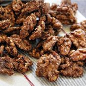Cinnamon Vanilla Glazed Walnuts