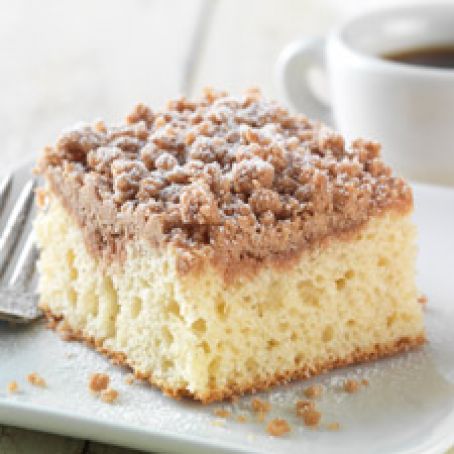 Gluten Free Cinnamon-Streusel Coffeecake made with baking mix