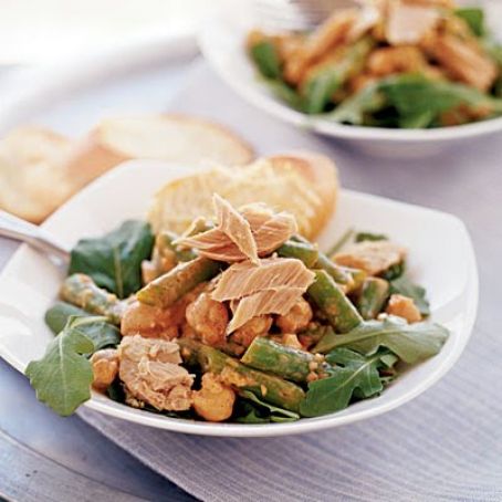 Tuna Garbanzo Salad