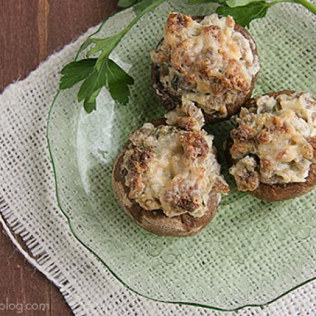 Sausage Stuffed Mushrooms