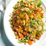 Asian-style Fried Rice and Beans