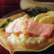 In a Heartbeat Salmon a la Grapefruit