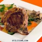 COSTILLAS DE TERNERA AL CABRALES