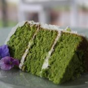 Tinkerbell's Poison Green Vegan Spinach Cake