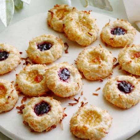 Jam Thumbprint Cookies