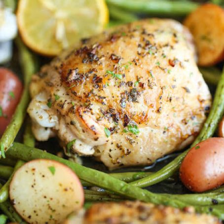 One Pan Greek Chicken