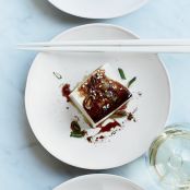 Warm Tofu with Soy-Ginger Sauce