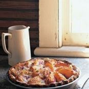 Peach and Creme Fraiche Pie