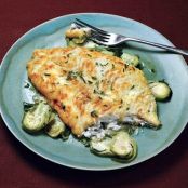 PETRALE SOLE w/LEMON-SHALLOT BRUSSELS SPR
